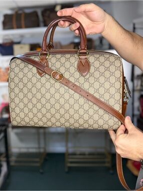 GUCCI 2 WAY BOSTON BAG